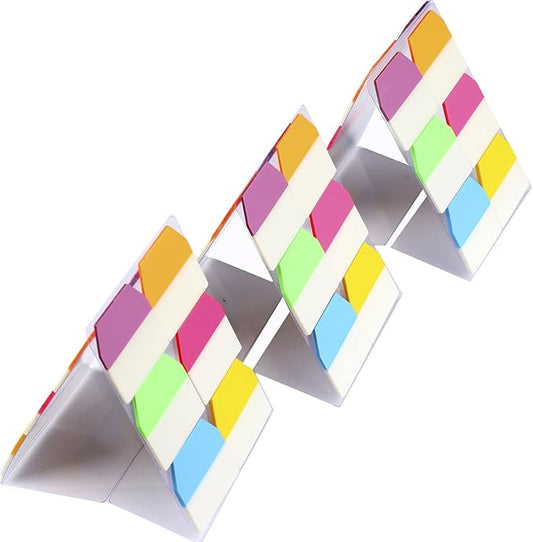 Sticky Index Tabs 1 Inch Page Markers Flags Page Notes Sticker Page Tabs Sticky Tabs for Binders Bookmarks Notebooks File (720pcs)