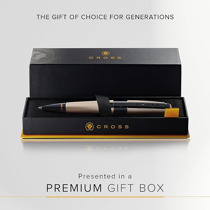 Cross Edge Matte Hazelnut Lacquer Gel Rollerball Pen