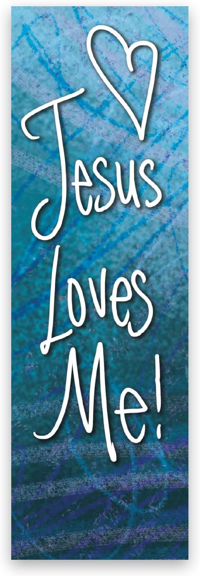 Jesus Loves Me, Ephesians 3:18, Bulk Pack of 25 Christian Bookmarks for Kids, Childrens Bible Verse Book Markers, Sunday School Prizes with Memory Verses, Scripture Gifts for Kids & Youth