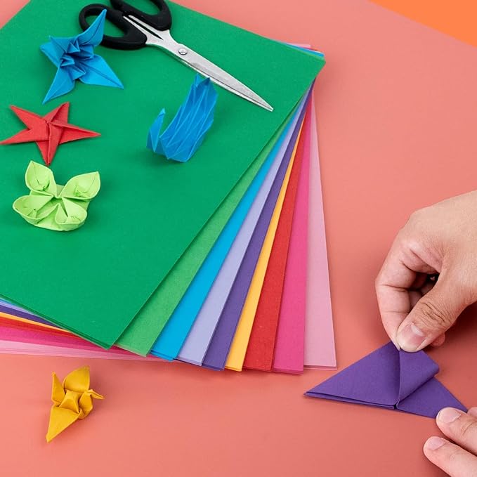 Colored Cardstock Bulk 300 sheets, 8.5” x 11” Cardstock Paper 30 Assorted Colors Construction Paper,180 GSM Card Stock Scrapbooking Supplies for Diy Crafts Cricut Card Making