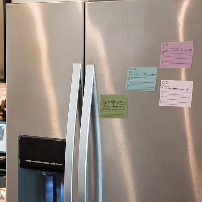 Mr. Pen- to Do List Sticky Notes, 3"x4", 9Pads, 450 Sheets, Earth Pastel Colors, to Do List Notepad, Lined Sticky Notes, to Do List Planner, Daily to Do List Notepad, to Do Notepad, Todo List Notepad