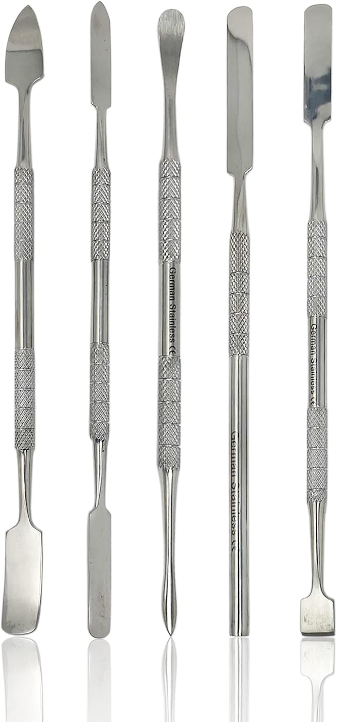 CYNAMED 5PC Spatula Wax & Clay Sculpting Tool Set