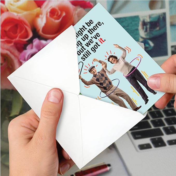 NobleWorks - Funny Birthday Greeting Card with 5 x 7 Inch Envelope (1 Card) Bday Still Got It C9567BDG
