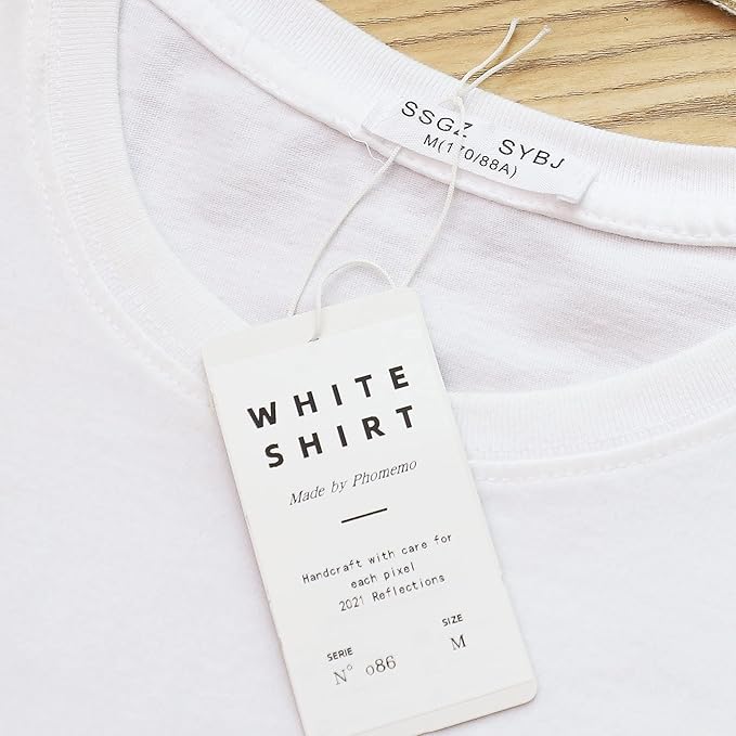 Phomemo [3x100 pcs]Original Labels for M110 M100 M220 M221, 1.97''x3.15''(50x80mm),Square,White,100 Label/Roll,3-Roll, Adhesive Thermal, for Clothing, Ingredient, Logo, Barcode, Address, for M120/M200