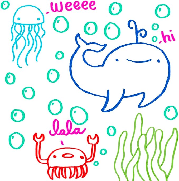 Zebra Pen ClickArt Retractable Marker Pen, 0.6mm, Assorted Celebration Colors, 6-Pack (69076)