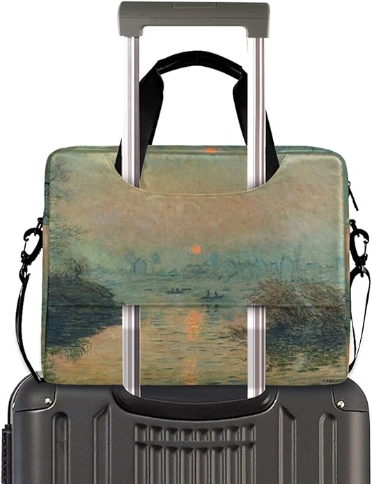 WIHVE Laptop Shoulder Bag 15 14 13inch Laptop Case Bag for Women Men