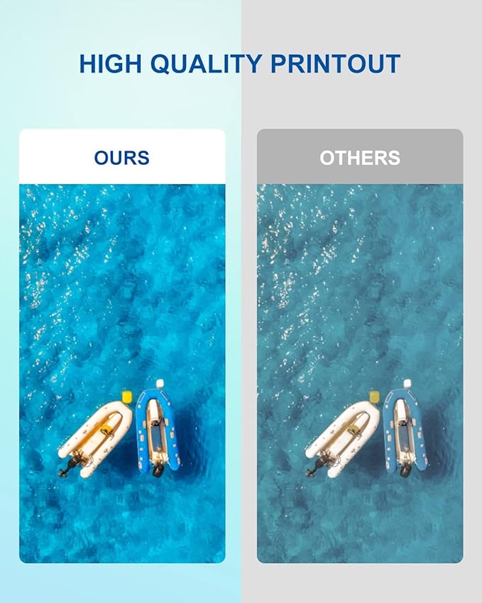 802XL Ink Cartridges Remanufactured for Epson 802XL Ink Cartridges Combo Pack for Epson 802 T802 Ink Cartridges Works with Epson Workforce Pro WF-4740 WF-4730 WF-4734 WF-4720 Printers BCMY 4 Pack