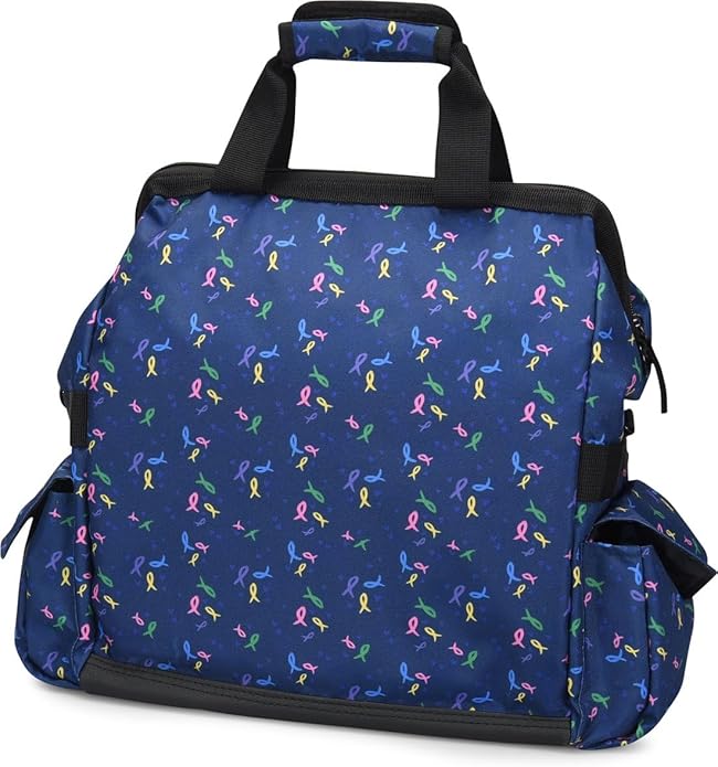 Nurse Mates Ultimate Nursing Bag | Multiple Compartments | Interior Laptop Compartment | Durable Zippers