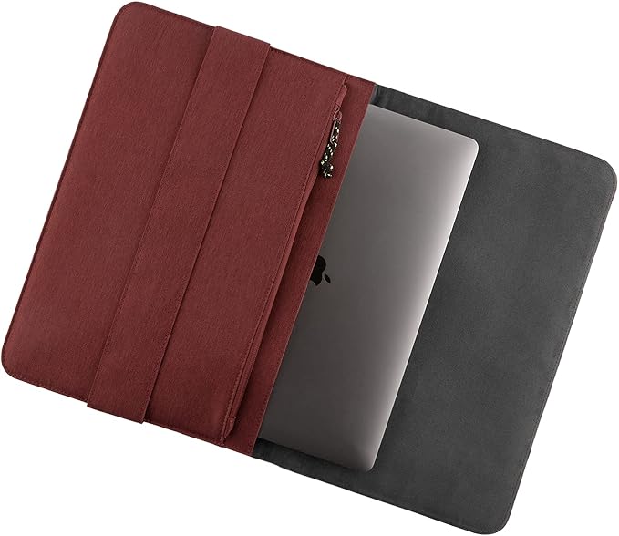 [U] by UAG Mouve 16-inch Laptop Sleeve Sleek & Modern Padded Protective Carrying Case Snug Tailor Fit, up to 16-inch Devices, Compatible with MacBook Pro, Aubergine