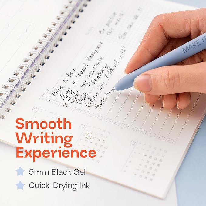 Achievers Inspirational Pen Set for Women - Motivational Quotes Office Gift for Her, Congratulations on Promotion, New Job Gifts Lady Boss Business Pens, Adult Graduation Gifts Stylish Sets (Pastel)