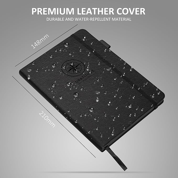 5 Minute Journal the Five Minute - Gratitude Journal - Self-Mastery Journal for Men - Reflection Manifestation Journal for Mindfulness – Self Care Journal – Goal/Guided Gratitude Journal for Men