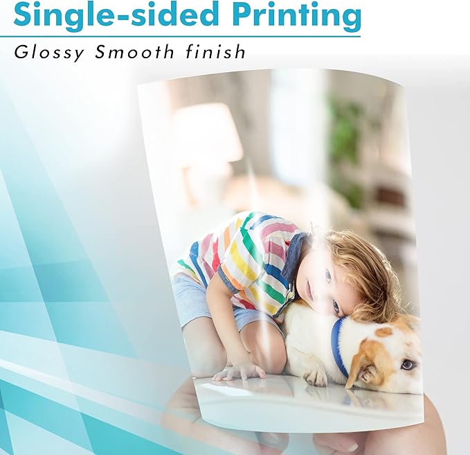 Koala Glossy Inkjet Photo Paper 13X19 Inches 48lb 100 Sheets Professional Glossy Photographic Paper Compatible with Inkjet Printer Use DYE INK 180GSM