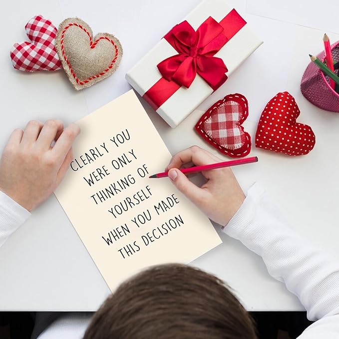 Funny Going Away Card for Coworker Boss, New Job Card for Him Her, Happy Farewell Leaving Card for Men Women, Gift Idea for Colleague,When You Made This Decision