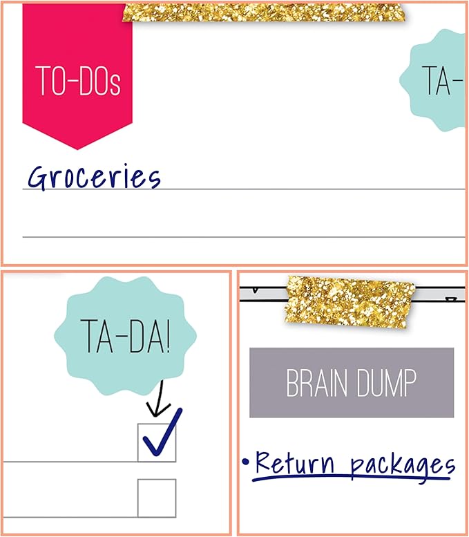 Carson Dellosa Today's Plan Notepad, 50 Sheet Note Pad With Lined Paper for To Do List and Checklist, Classroom Organization Stationary, Desk Accessories and Office Supplies