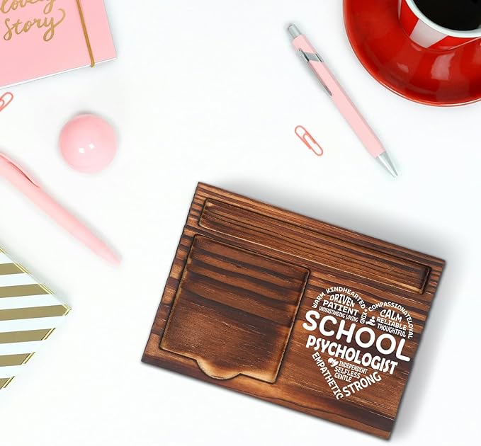 School Psychologist Gift Self-Stick Note Pad Holders, School Psychologist Gifts for Women, School Psychologist Office Gift, Thank You Gifts for School Psychologist School Counseling SD129