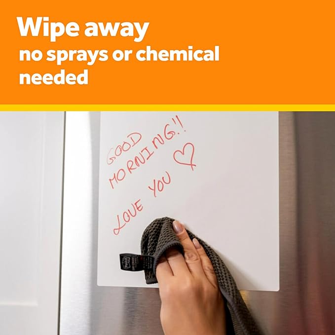 Post-it Dry Erase Sheets, 7 in x 11.3 in, Sticks Securely and Removes Cleanly