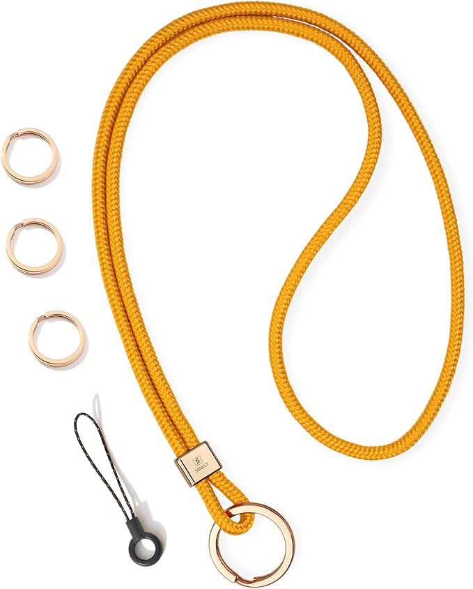 SENLLY Neck Lanyard Strap for Keys, Original Minimalist Design KeyChain Holder
