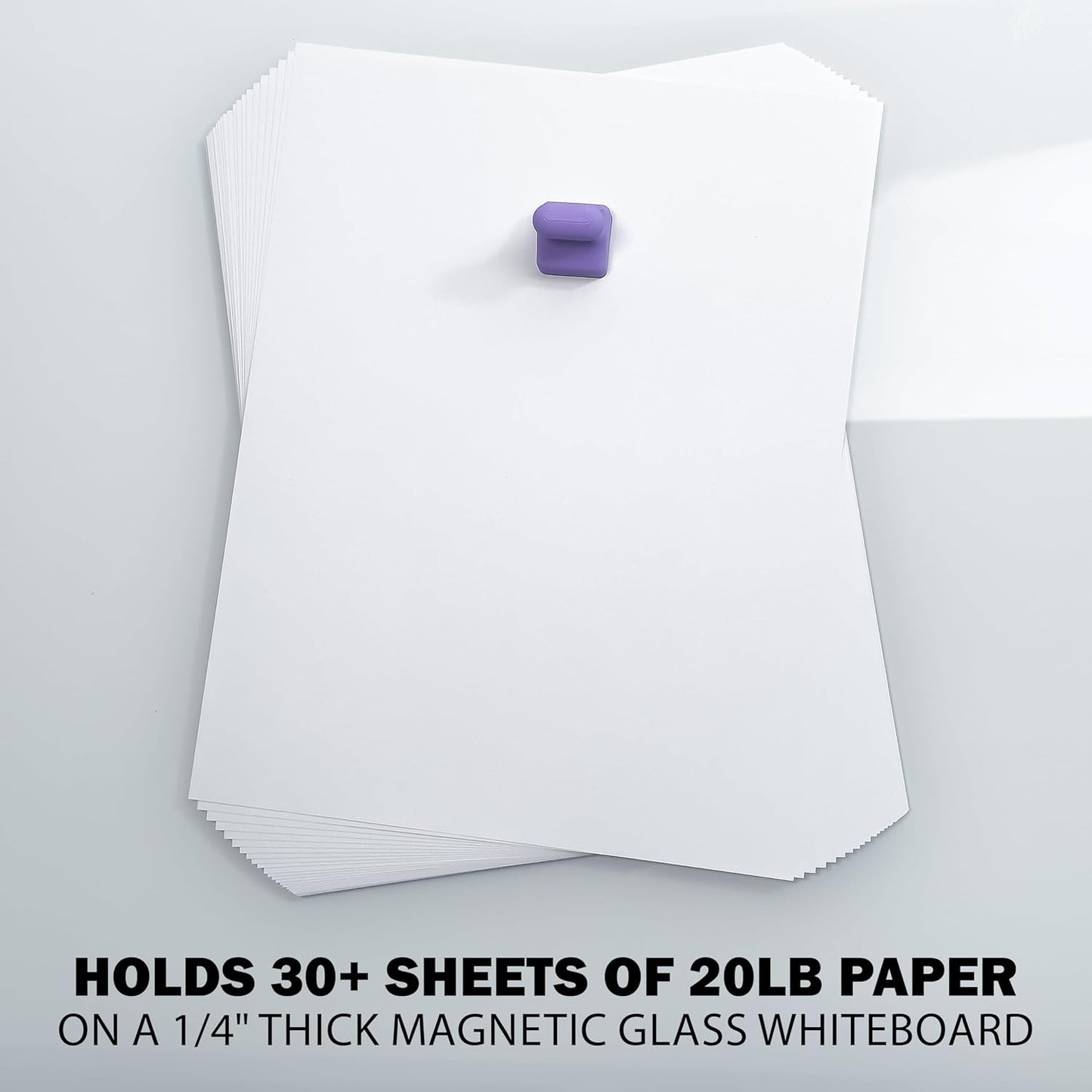 Glassboard Studio MiniPawn Magnet - Strong Neodymium Rare Earth Magnets for Fridge, Whiteboard, Locker & Magnetic Glassboards - Ideal for Crafting & Office Use - Strong Fridge Magnets (Cobalt Blue, 4)