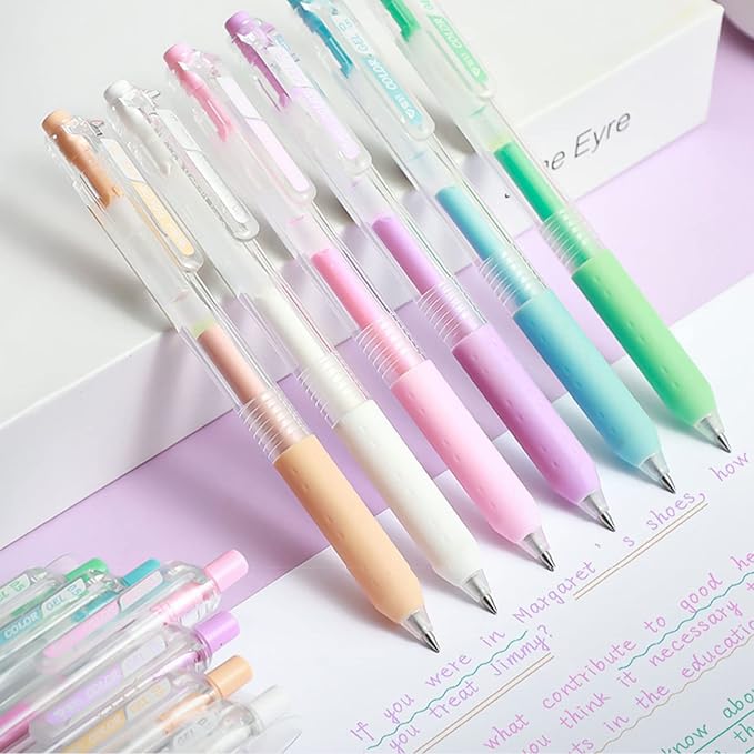 Yogurt color Journal Planner Pens Colorful 0.5mm Markers Fine Tip Drawing Pens Porous Fineliner Pen for Bullet Journaling Writing Note Taking Coloring Art Office School Supplies (6 yogurt color)