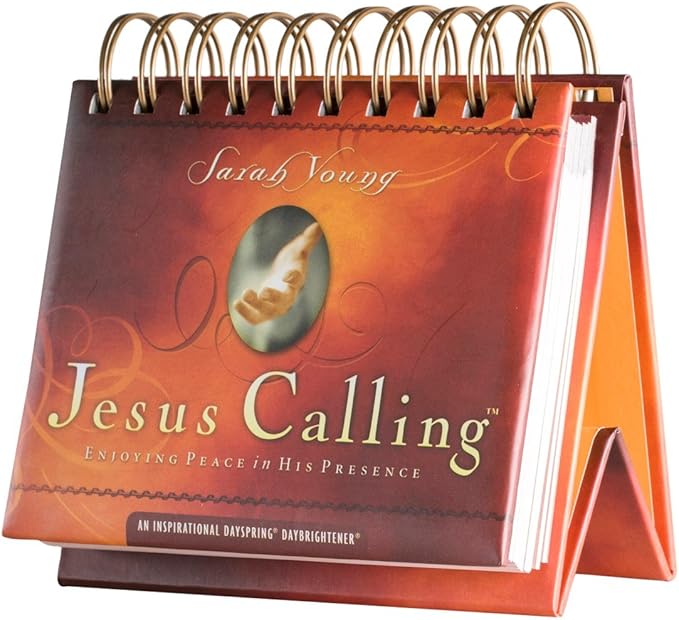 DaySpring - Sarah Young - Jesus Calling: Enjoying Peace in His Presence - An Inspriational DaySpring DayBrightener - Perpetual Calendar (75621)