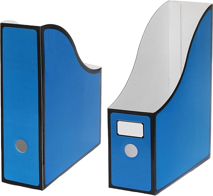 Simple Houseware Classroom Magazine File Holder Organizer Box - 6 Pack