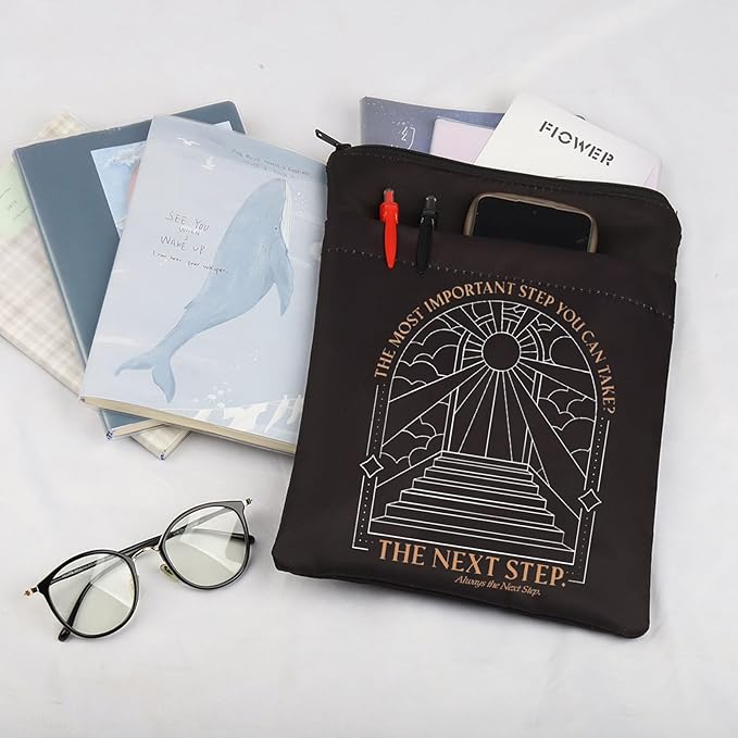 Stormlight Book Sleeve Fantasy Book Gift Brotherwise Games Gift BS Merch Blue Archive Book Sleeve Book Protector Pouch Mistborn Book Gift (Next Step BS)