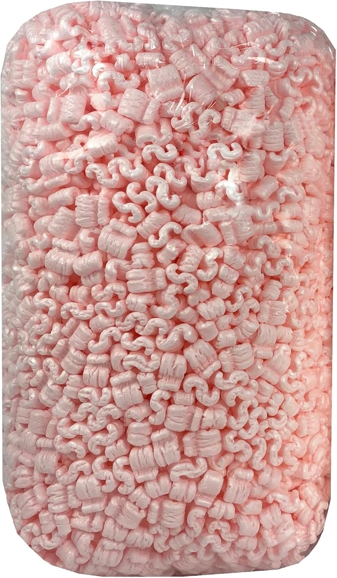 Packing Peanuts Cushioning (1-Pack, Pink)