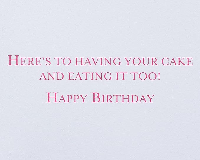 Papyrus Birthday Card (Having Your Cake)