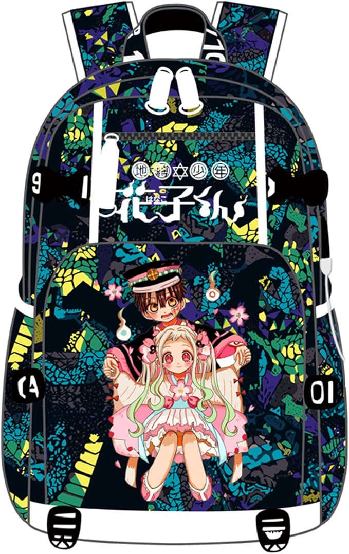ISaikoy Anime Toilet Bound Hanako kun Backpack Satchel Bookbag Daypack School Bag Laptop Shoulder Bag Style8