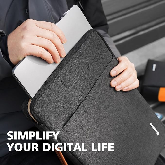 NIDOO 17.3 inch Laptop Sleeve Computer Carrying Case Bag for 17.3" Lenovo Legion 5 / IdeaPad L340 / HP Gaming Pavilion 17 / ZBook Fury 17.3 / Acer Chromebook 317/ Asus ZenBook Pro 17 / Dell G7 17