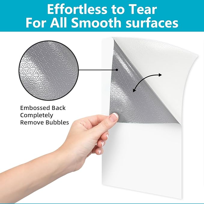 Dry Erase Board Sticker- Whiteboard Stickers-8.3''x11.7'' Removable Dry Erase Sheets- Fridge Dry Erase Paper for Wall/Desk/Refrigerator/Door/Locker/Home/Office/Classroom (White-20 Pcs)