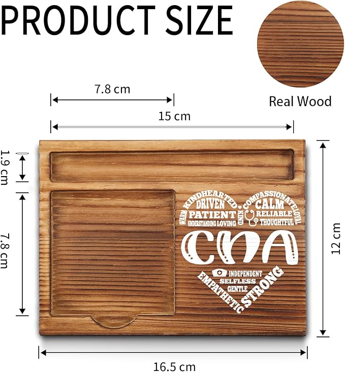 Certified Nursing Assistant Sticky Note Holder, Certified Nursing Assistant Thank You Appreciation Gifts for Men, Women, CNA Office Desk Self-Stick Note Pad Holders GSH377