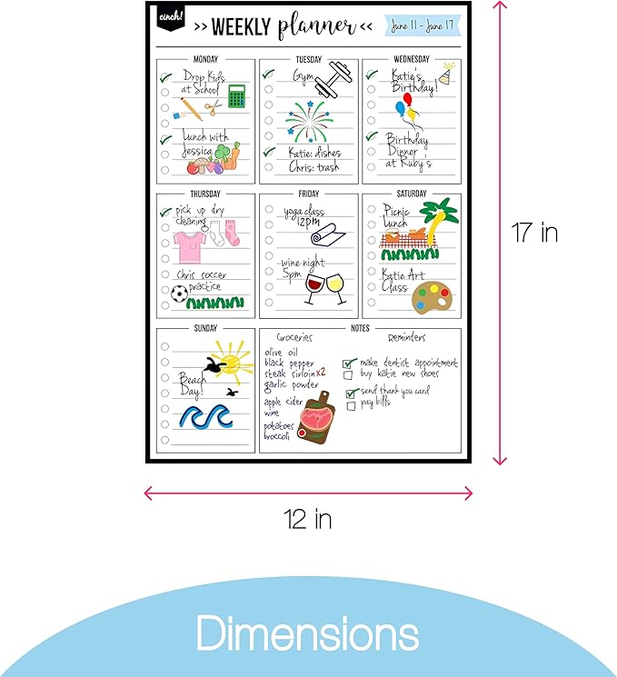 Weekly Vertical Calendar