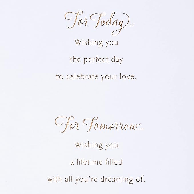 American Greetings Wedding Card (The Happiness You'll Find)