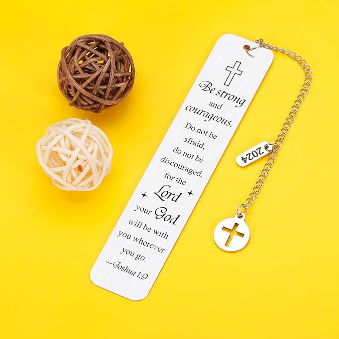 Baptism Gifts for Boys Girls Kids Bible Verse Back to School Supplies Bookmark Birthday Baseball Gifts Inspirational Christian Gifts for Women Men for Teen Boy Christmas Faith Based Gift