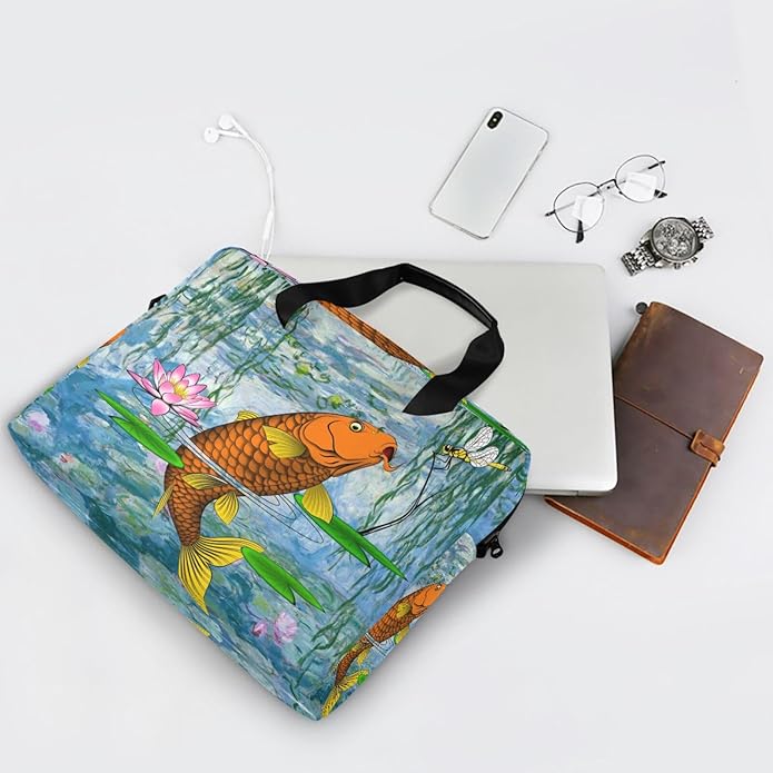 WIHVE Laptop Shoulder Bag 15 14 13inch Laptop Case Bag for Women Men