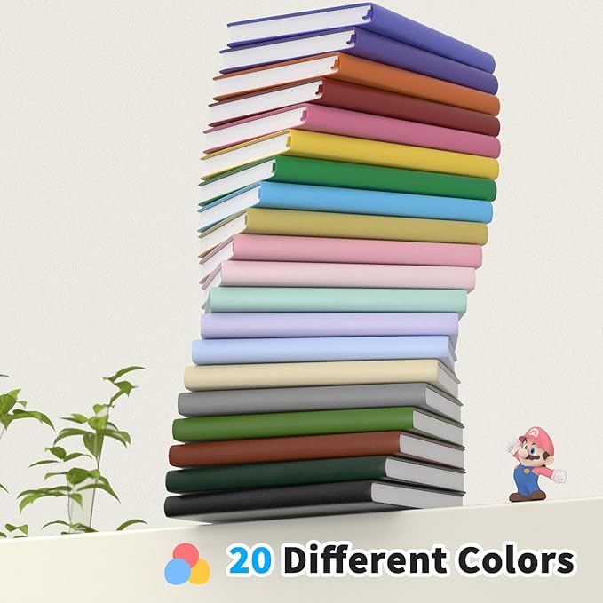 Lined Journal Notebook, 16 Pack, 180 Pages, A5 Journals for Writing, 100 GSM Thick Paper, Small Notebooks Daily Journal for Women Men Work, Business, School, Travel Supplies