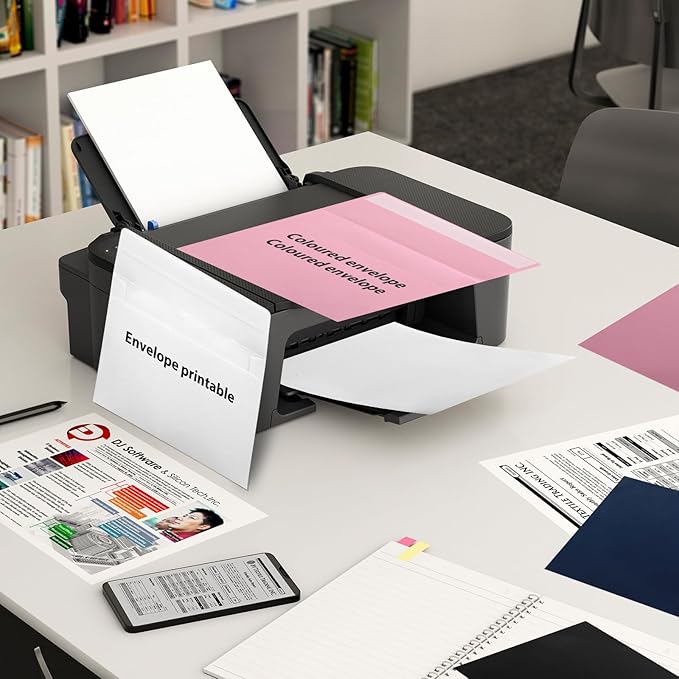 50 sets of red A7 envelopes, 5x7 envelopes, 5x7 invitation envelopes, printable invitation envelopes, photos, postcards, greeting cards, Mail, Wedding self-sealing Envelopes (red)