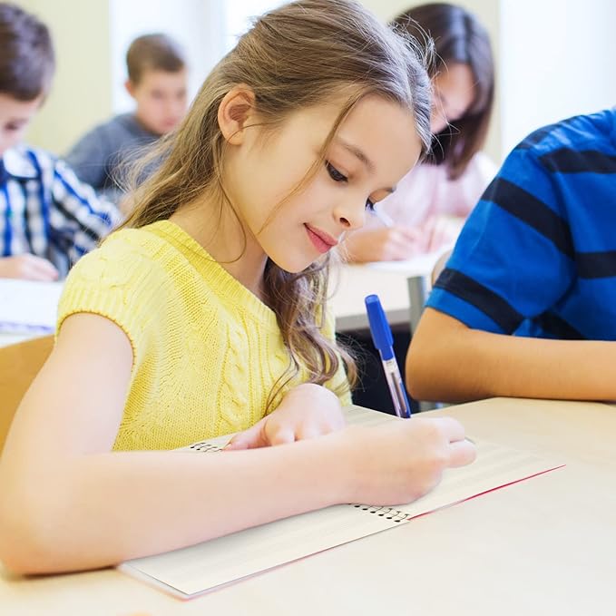 MAXCURY Blank Sheet Music Composition Manuscript Staff Paper Art Music Notebook Black 100 Pages 26x19cm