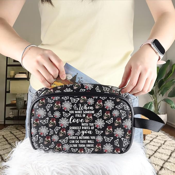 MNIGIU Haunting Adeline Inspired Gift Haunting Adeline Book Sleeve Haunting Adeline Reader Gift Lovers Gift For Book Nerds (ScareThemAwayBag)