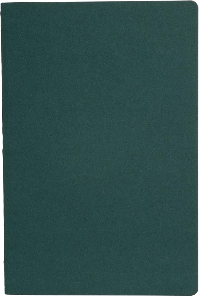 Simply Genius A5 Notebooks for Work, Travel, Business, School & More - College Ruled Notebook - Softcover Journals for Women & Men - Lined Note Books with 92 pages, 5.5" x 8.3" (Green, 30 pack)