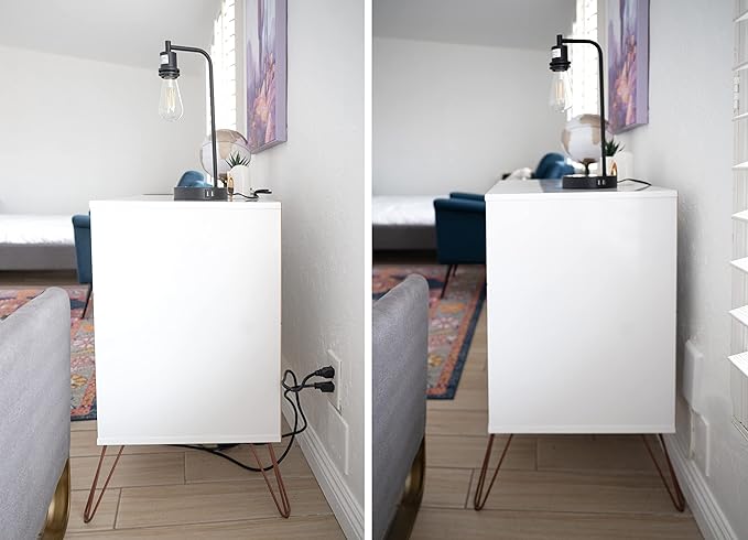 Sleek Socket Original & Patented Ultra-Thin Outlet Concealer with Cord Concealer Kit, Flat Extension Cord with Multi Outlets Power Strip, Ideal for Home Improvement, Hide Bulky and Messy Cords