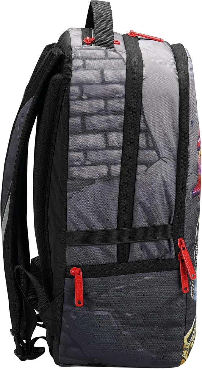 UNIKER Travel Laptop Backpack,Graffiti Backpack for Work,Designer Laptop Backpack for 15.6 Inch,Edgy College Backpack Computer Bag,Panda Break Dancer Hiphop