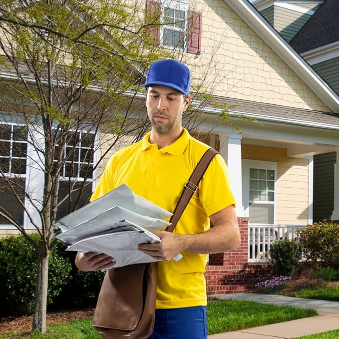 Colored Poly Mailers Pack of: (White, 10" x 13" pack of 500) Be creative with your packaging with Colored mailers