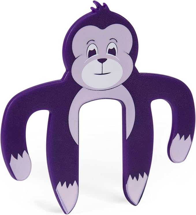 Page Pals Bookmark Bookholder | Page Holder | Music Holder Clip | Music Paper Holder | Magazine, Cookbook | Reading in Bed at Home | Office, Desk, Kitchen Use | Novelty Reading Gift Idea (Ape)
