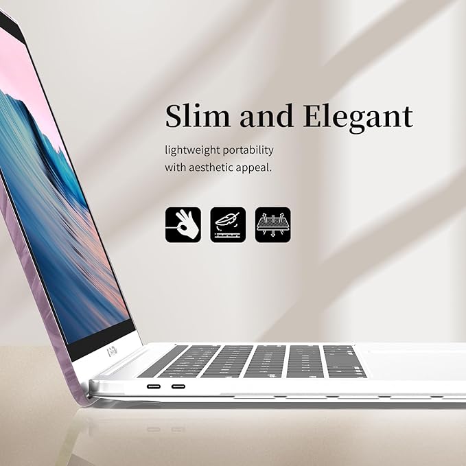 Velvet Pink Ripple Design for MacBook Pro 13 inch Case A2338 A2289 A2251 A2159 A1989 A1708 A1706 (2024-2016)