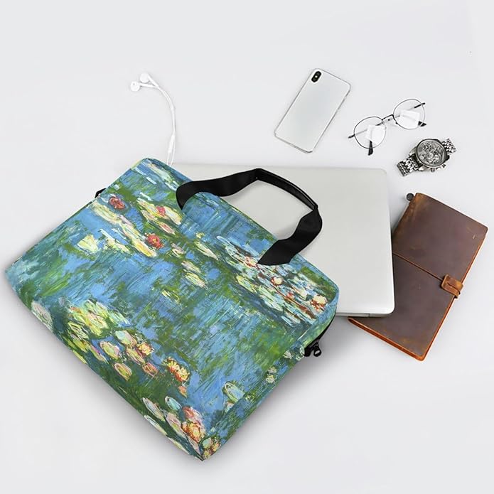 WIHVE Laptop Shoulder Bag 15 14 13inch Laptop Case Bag for Women Men