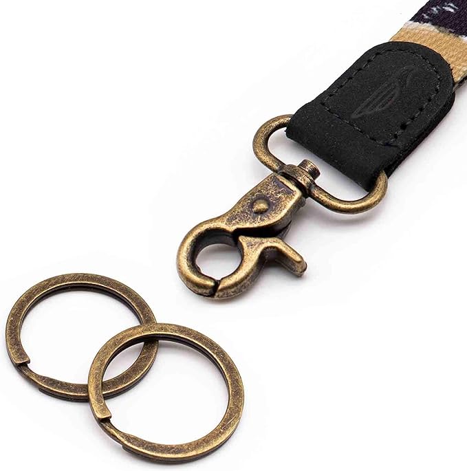 POCKT Lanyard for Keys Wristlet Strap Key Chain Holder for Men and Women - Cool Hand Wrist Lanyards for Keys and Wallets