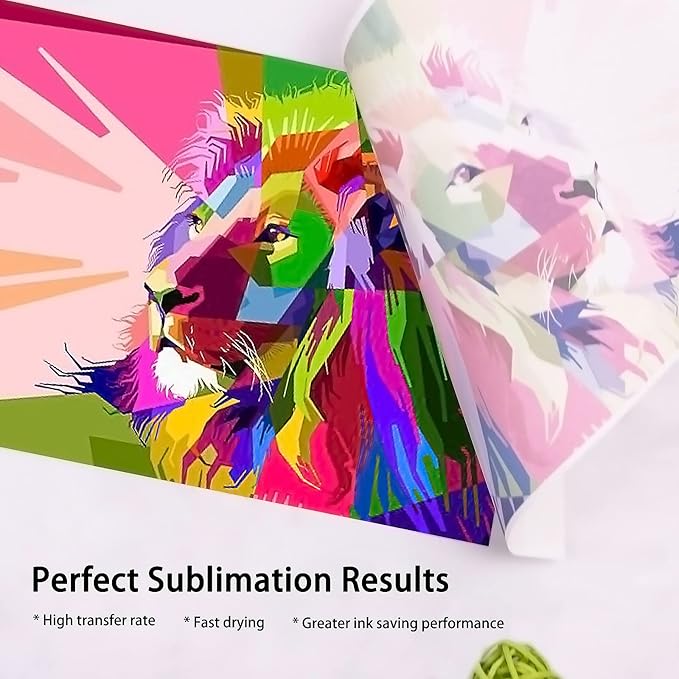 HTVRONT Sublimation Paper 11x17 inches - 150 Sheets Inkjet Sublimation Paper Compatible with Inkjet Printer 120gsm…