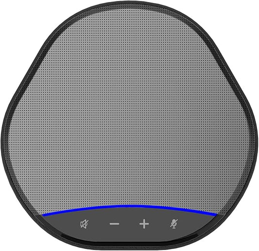 XTUGA K6 Conference Speaker and Microphone Speakerphone Noise Reduction 360°Voice Pickup USB Mic Compatible with Video Call, Zoom, Teams, Skype, Home Office Meeting